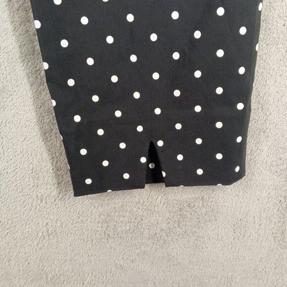 NWT $59 CHARTER CLUB Tummy Control Polka Dots Capri Pants Mid Rise - Picture 11 of 12